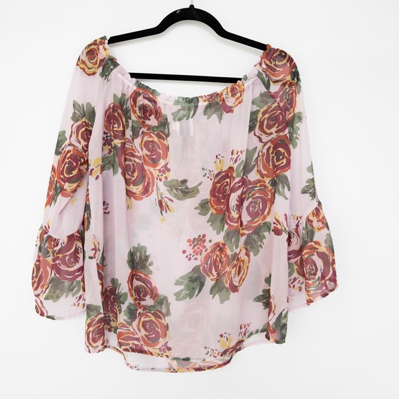 Anthropology HD In Paris Rosarium floral blouse - Picture 12 of 12